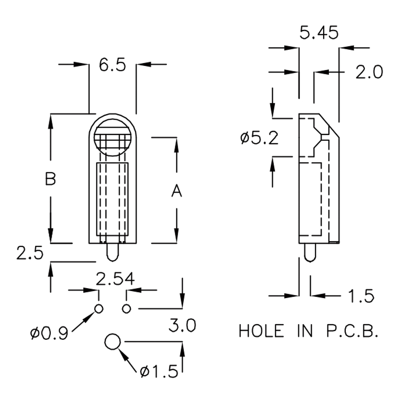 LED Lens Holder LS-EM14A